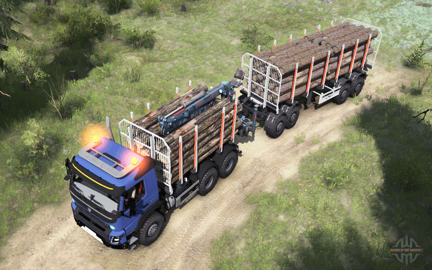 Volvo FMX 500 Day Cab 6x6 for MudRunner