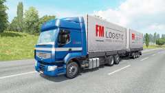 Large-capacity trucks for traffic for Euro Truck Simulator 2