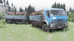 KamAZ-43118-24 2010 for Spin Tires