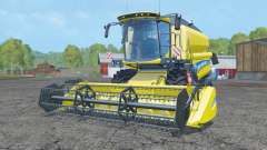 New Holland TC5.90 pure yellow for Farming Simulator 2015
