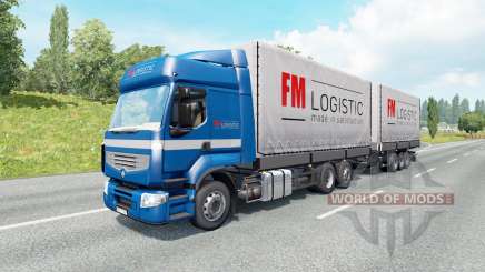 Large-capacity trucks for traffic for Euro Truck Simulator 2