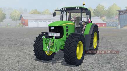 John Deere 7530 Premium vivid malachite for Farming Simulator 2013