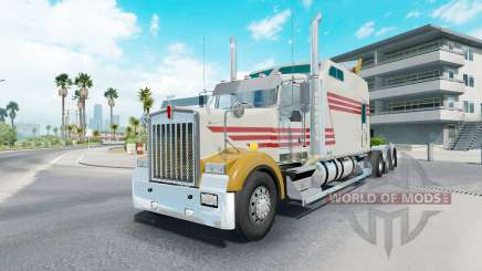 Kenworth W900B long grayish yellow for American Truck Simulator