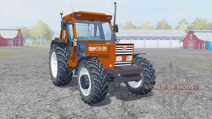 New Holland 110-90 blaze orange for Farming Simulator 2013