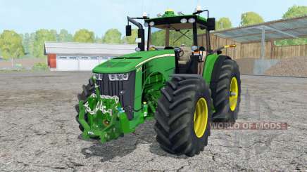 John Deere 8370R pigment green for Farming Simulator 2015
