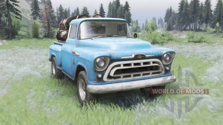 Chevrolet 3100 Stepside 1957 for Spin Tires