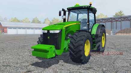 John Deere 8360R vivid malachite for Farming Simulator 2013