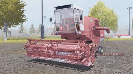 Bizon Z056 very soft red for Farming Simulator 2013