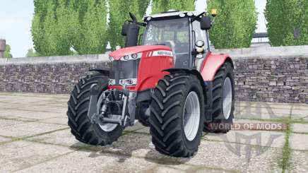 Massey Ferguson 7722 Michelin tires selectable for Farming Simulator 2017