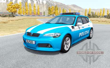 ETK 800-Series Polizia for BeamNG Drive