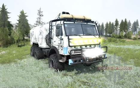 KamAZ-43114 for Spintires MudRunner