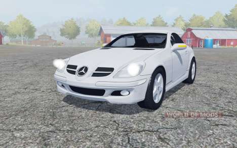 Mercedes-Benz SLK 350 for Farming Simulator 2013