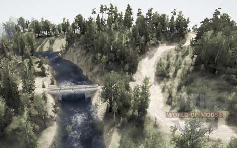 The force of the river for Spintires MudRunner