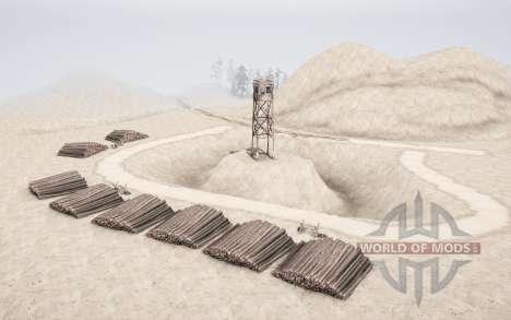 The dunes for Spintires MudRunner