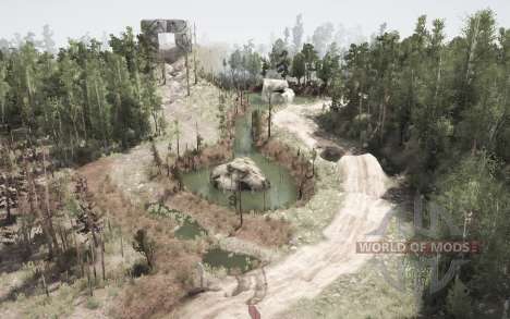 The Caves Trail Park for Spintires MudRunner