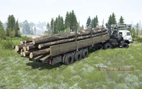 KamAZ-43114 for Spintires MudRunner