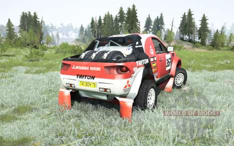 Mitsubishi L200 Triton Dakar for Spintires MudRunner