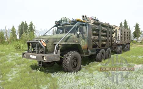 Ural-4320 for Spintires MudRunner