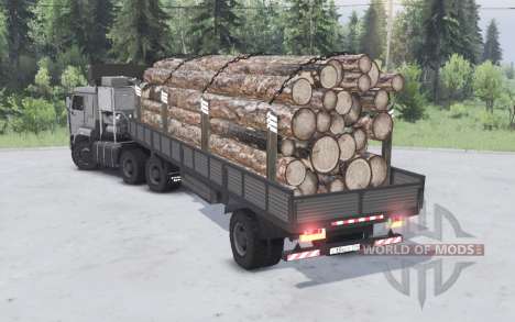 KamAZ-6460 for Spin Tires