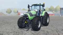 Deutz-Fahr Agrotron 6190 TTV front loader for Farming Simulator 2013