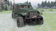 Dodge WC-53 Carryall (T214) 1942 for Spin Tires