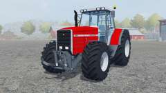 Massey Ferguson 8140 added wheels for Farming Simulator 2013