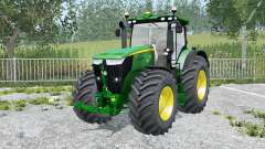 John Deere 7310R movable parts for Farming Simulator 2015