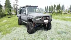 Toyota Land Cruiser Double cab chassis J79 2012 for MudRunner