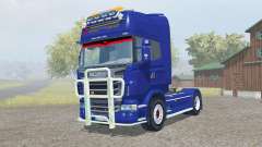 Scania R560 Topline pigment blue for Farming Simulator 2013