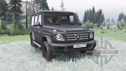 Mercedes-Benz G 500 (Br.463) 2018 for Spin Tires