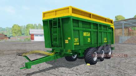ZDT Mega 25 north texas green for Farming Simulator 2015