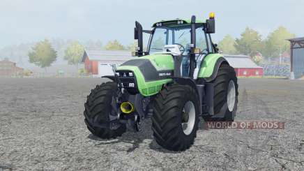 Deutz-Fahr Agrotron 6190 TTV front loader for Farming Simulator 2013