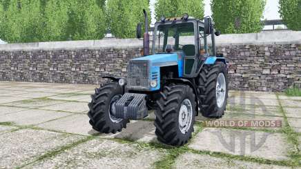 MTZ-1221 Belarus bright blue color for Farming Simulator 2017