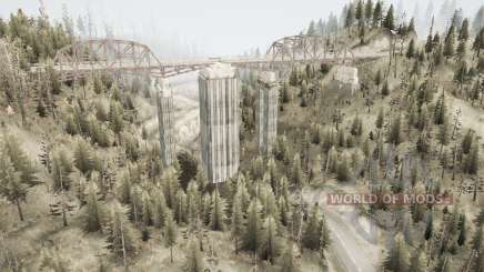 Valley bridge v2.0 for MudRunner