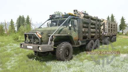 Ural-4320-10 6x6 for MudRunner
