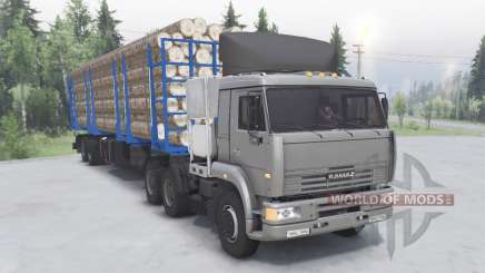 KamAZ-6460 6x4 for Spin Tires