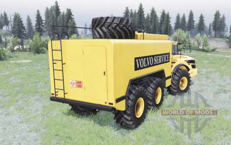 Volvo A40G for Spin Tires
