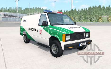 Gavril H-Series Lithuanian Police for BeamNG Drive
