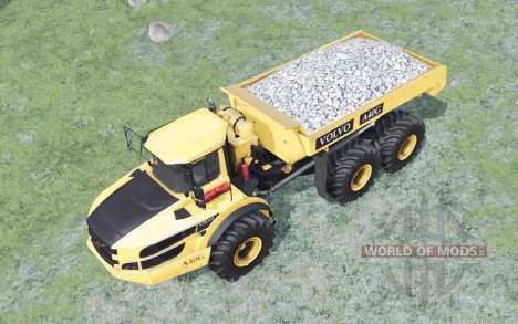 Volvo A40G for Spin Tires
