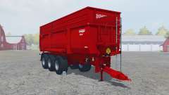 Krampe Big Body 900 S guardsman red for Farming Simulator 2013