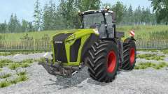 Claas Xerion 5000 Trac VC change wheels for Farming Simulator 2015