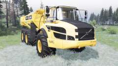 Volvo A40G 2014 for Spin Tires