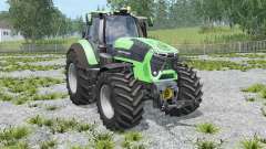 Deutz-Fahr 9340 TTV Agrotron with weight for Farming Simulator 2015