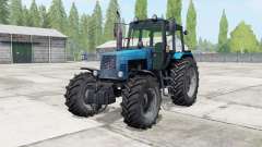 MTZ-1221 Belarus blue color for Farming Simulator 2017
