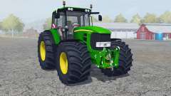 John Deere 7430 Premium manual ignition for Farming Simulator 2013
