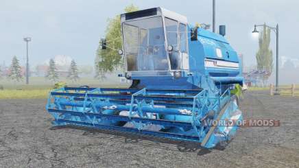 Bizon Gigant Z083 rich electric blue for Farming Simulator 2013