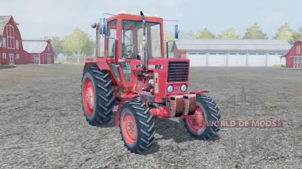 MTZ-82 bright-red color for Farming Simulator 2013
