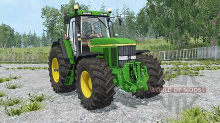 John Deere 7810 change wheels for Farming Simulator 2015