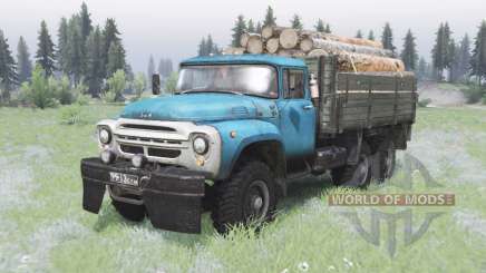 ZIL-130 6x6 offroad for Spin Tires