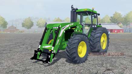 John Deere 4455 fronƫ loader for Farming Simulator 2013